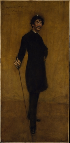 James Abbott McNeill Whistler by William Merritt Chase