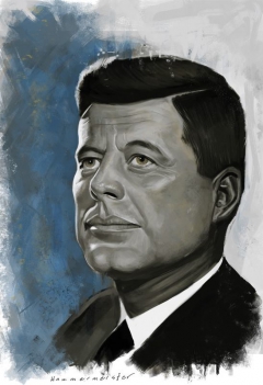 John F. Kennedy by Mark Hammermeister