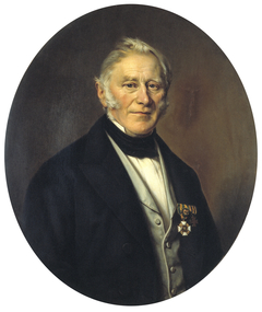 Jonkheer Jan Pieter Strick van Linschoten (1805-1881) by Johan Heinrich Neuman