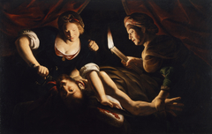 Judith Cutting Off the Head of Holofernes by Trophime Bigot