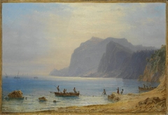 Küste von Capri by Carl Morgenstern