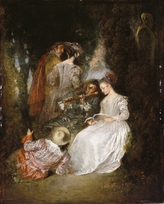 L'Accord Parfait (The Perfect Accord) by Antoine Watteau