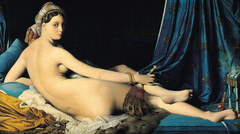 La Grande Odalisque by Jean-Auguste-Dominique Ingres