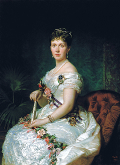 La infanta Isabel de Borbón by Federico de Madrazo y Kuntz