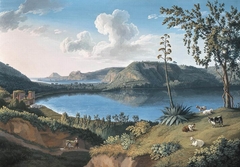 Lago d'Averno by Jacob Philipp Hackert