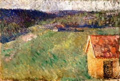 Landscape by Edvard Munch