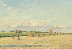 Landscape, Ile-de-France by Camille Pissarro