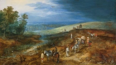 Landschaft mit dem Rohrdommeljäger by Jan Brueghel the Elder