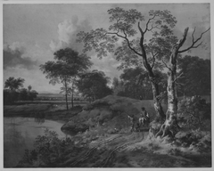 Landschaft mit Reiter by Jan Wijnants