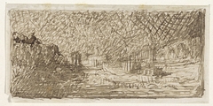 Landschap met ruïnes (te Rome?) by Thomas Cool