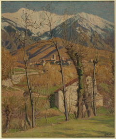 Le Canigou en hiver by George-Daniel de Monfreid