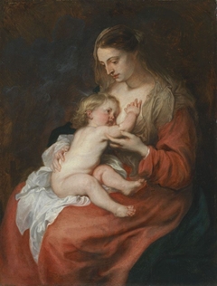 Madonna and Child by Anthony van Dyck