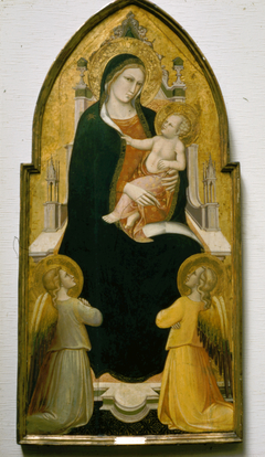 Madonna and Child Enthroned with Angels by Spinello Aretino