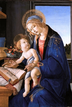 Madonna of the Book by Sandro Botticelli