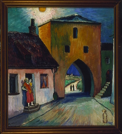 Målning by Marianne von Werefkin