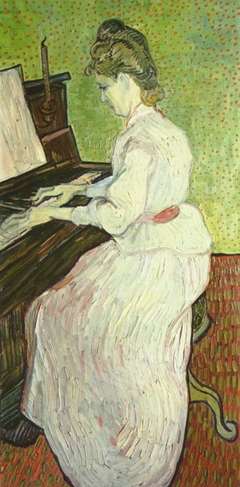 Marguerite Gachet at the Piano by Vincent van Gogh