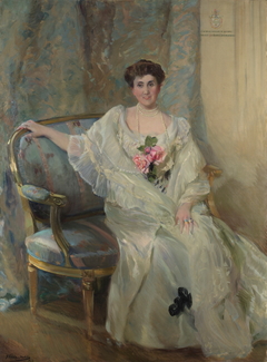 María de los Ángeles Beruete y Moret condesa viuda de Muguiro by Joaquín Sorolla