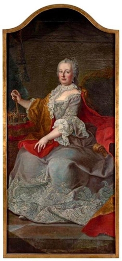 Maria Theresia als Königin von Ungarn by Martin van Meytens