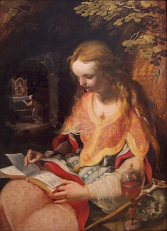 Mary Magdalene Reading by Jan Nagel