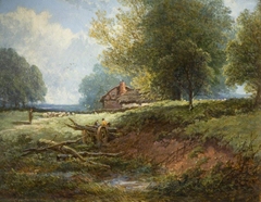 Meadow Scene by Edwin Taylor