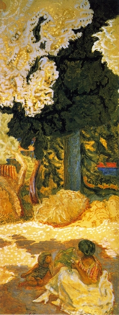 Mediterranean. Triptych (right panel) by Pierre Bonnard