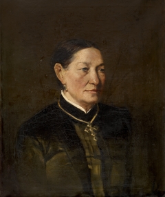 Mevrouw Meyer, moeder van mevrouw Van Soom by Charles Felu