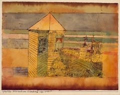 Miraculous Landing, or the "112!" by Paul Klee