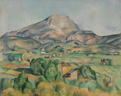 Mont Sainte-Victoire (La Montagne Sainte-Victoire) by Paul Cézanne