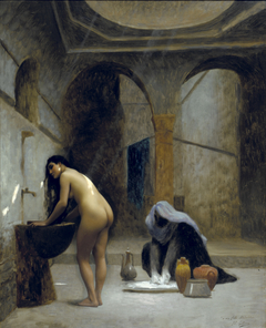 Moorish Bath by Jean-Léon Gérôme