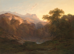 Mountain Landscape by Alexandre Calame