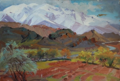 Mountains in Eghegnadzor by Gevorg Avagyan