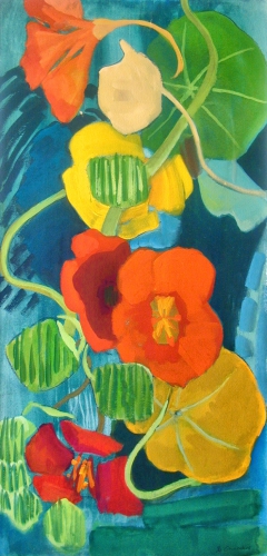 Nasturtiums by Thelma Chambers