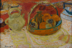 Nature morte jaune et rouge by Pierre Bonnard