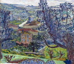 Paysage du Cannet by Pierre Bonnard