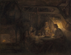 Philemon and Baucis by Rembrandt