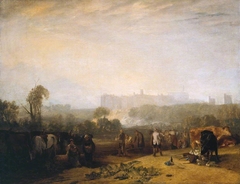 Ploughing Up Turnips, near Slough (‘Windsor’) by J. M. W. Turner