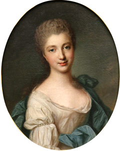 Portait of young woman by Jean-Marc Nattier