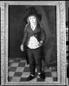 Portrait of a Boy with a Bird by Agustín Esteve