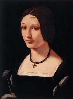 Portrait of a Lady as Saint Lucy by Giovanni Antonio Boltraffio