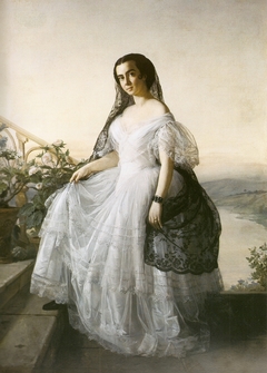 Portrait of a Woman by François-Auguste Biard