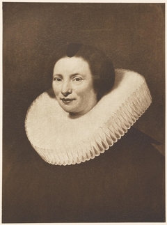 Portrait of a Woman of about Forty by Jan van Ravesteyn