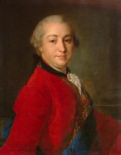 Portrait of Count Ivan Ivanovich Shuvalov by Fyodor Rokotov