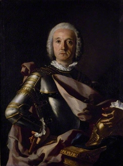 Portrait of Count James Joseph O'Mahoney, Lieutenant-General in the Neapolitan Service. Knight of St Januarius by Francesco de Mura