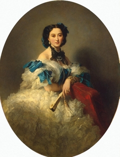 Portrait of Countess Varvara Musina-Pushkina by Franz Xaver Winterhalter