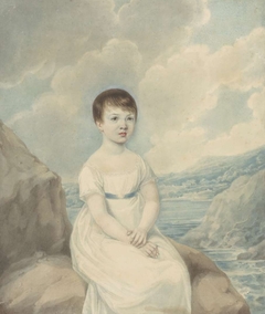 Portrait of Elizabeth Isabella Broughton, about seven years old, 1814 by Richard Read Sr