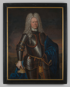 Portrait of Gijsbertus Arnoldus Franciscus van der Heyden (1687-1731) by B Stael