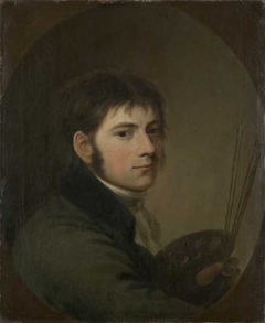 Portrait of Johan Gørbitz by Johan Gørbitz