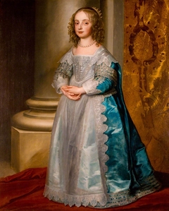 Portrait of Mary Stuart I, Princess Royal and Princess of Orange (1631-1660) by Anthony van Dyck