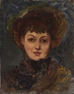 Portrait of Mrs. John Gellatly by Eleanor Greatorex