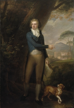 Portrait of Sir George Wright, 2nd Baronet (c.1770-1812) by Robert Fagan